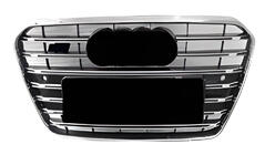 Audi A5 2007-2015 Frontgrill S-Style (2011-2015, schwarz mit Chrom) Foto 1