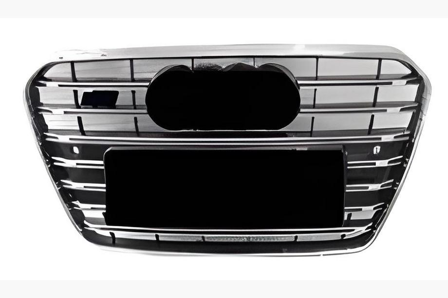 Audi A5 2007-2015 Frontgrill S-Style (2011-2015, schwarz mit Chrom) Image