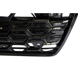 Frontgrill RS-Style (2024+, schwarz) Audi A6 C8 2018–2025 Foto 3