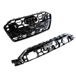 Frontgrill RS-Style (2024+, schwarz) Audi A6 C8 2018–2025 Foto 4