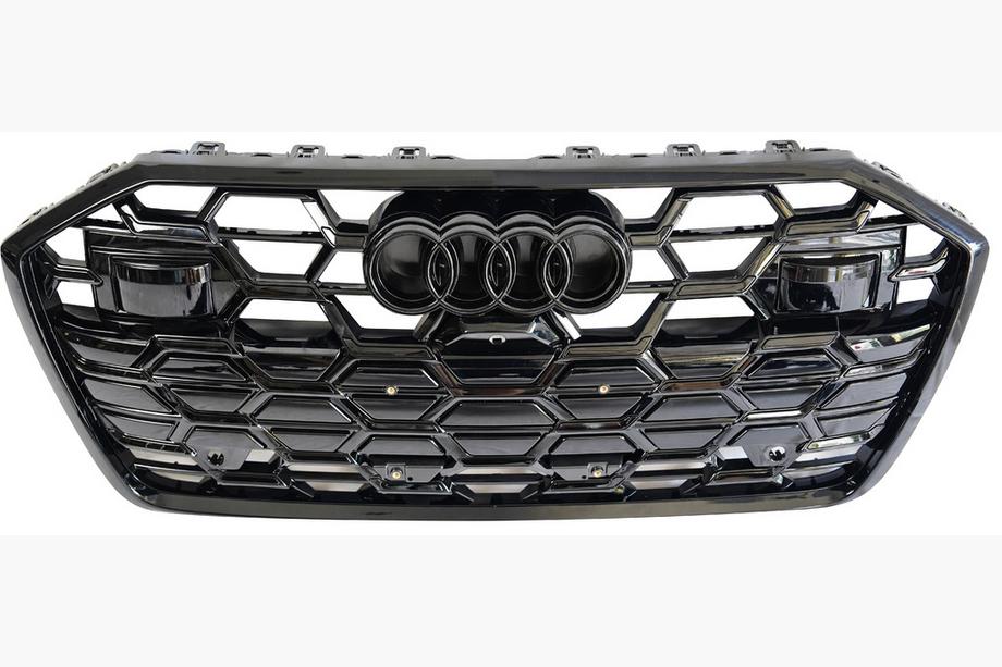 Audi A6 C8 2018–2025 Frontgrill RS-Style (2024+, schwarz) Image