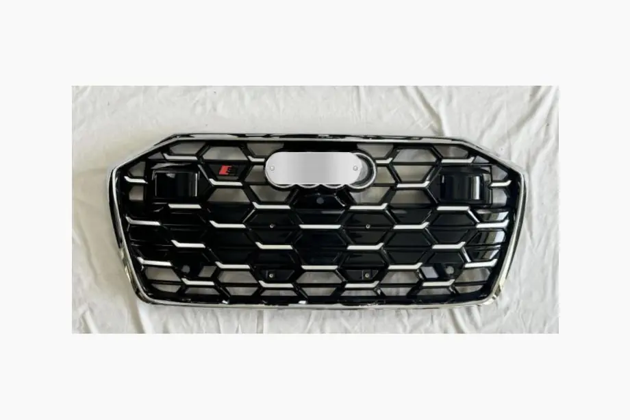 Audi A6 C8 2018–2025 Frontgrill RS-Style (2024-, grau mit Chrom) Foto 2