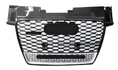 Audi TT 2006-2014 Frontgrill RS-Style mit Quattro Schriftzug (2008-2014, schwarz) Foto 1