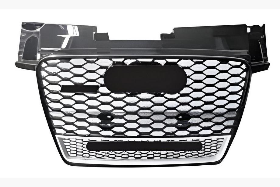 Audi TT 2006-2014 Frontgrill RS-Style mit Quattro Schriftzug (2008-2014, schwarz) Image