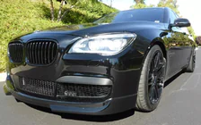 BMW 7 Series F01/F02 2008-2015 Nieren 1 Bar (Schwarz Glanz) Foto 3