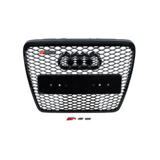 Frontgrill RS-Style (schwarz) Audi A6 C6 2004-2011 Foto 1