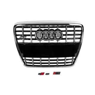 Frontgrill S-Style (schwarz mit Chrom) Foto 3