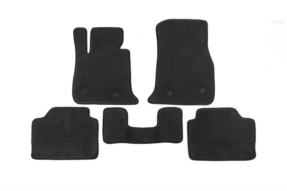 BMW 4 Series F32/F33/F36 2012-2020 EVA Fußmatten V1 (schwarz) Image