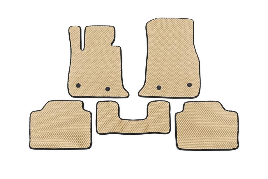 BMW 4 Series F32/F33/F36 2012-2020 EVA Fußmatten V1 (Beige) Image