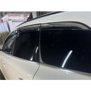 Windabweiser mit Chromleisten Niken Luxury (6 Stk) Volvo XC60 2009-2017 Foto 2