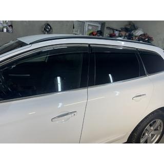Windabweiser mit Chromleisten Niken Luxury (6 Stk) Volvo XC60 2009-2017 Foto 4