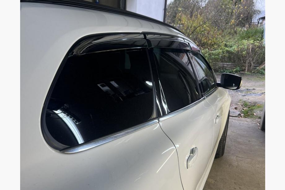 Volvo XC60 2009-2017 Windabweiser mit Chromleisten Niken Luxury (6 Stk) Foto 7