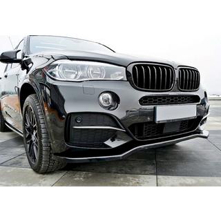 Frontlippe DPT V-1 (für M-Sport, Schwarz Glanz) BMW X5 F15 2013-2018 Foto 3