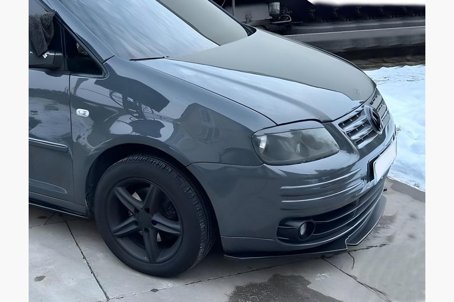 Volkswagen Caddy 2010-2015 Frontlippe Niken Black (ABS) Foto 1