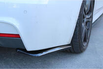 Volkswagen Caddy 2010-2015 Flap Heckstoßstangenabdeckung DPT (ABS) (2Stk) (Schwarz Glanz) Foto 5