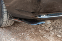 Volkswagen Caddy 2010-2015 Flap Heckstoßstangenabdeckung DPT (ABS) (2Stk) (Schwarz Glanz) Foto 10