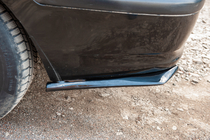 Volkswagen Caddy 2010-2015 Flap Heckstoßstangenabdeckung DPT (ABS) (2Stk) (Schwarz Glanz) Foto 12
