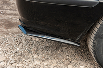 Volkswagen Caddy 2010-2015 Flap Heckstoßstangenabdeckung DPT (ABS) (2Stk) (Schwarz Glanz) Foto 3