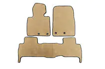 Toyota Land Cruiser 200 2007-2021 EVA Fußmatten V-2 (2012-2021, Beige) Foto 1