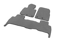 Toyota Land Cruiser 200 2007-2021 EVA V-2 Fußmatten aus Polyurethan (2012-2021, Grau) Foto 2