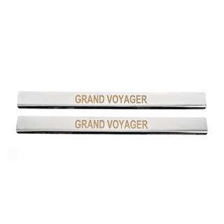 Einstiegsleisten Carmos (2 Stk, Edelstahl) Chrysler Voyager 2008-2016 Foto 1