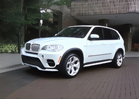 BMW X5 E70 2007-2013 Frontstoßstangenlippe (2010-2013, grundiert zum Lackieren) Foto 10