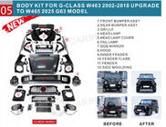 Mercedes G class W463 1990-2018 Facelift Komplettset auf W465 2025 G63 Foto 78