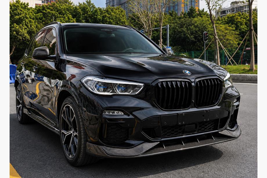 BMW X5 G05 2019–2026 Front Lip Spoiler Paradigm V-1 (2018-2022, Echtcarbon) Foto 1