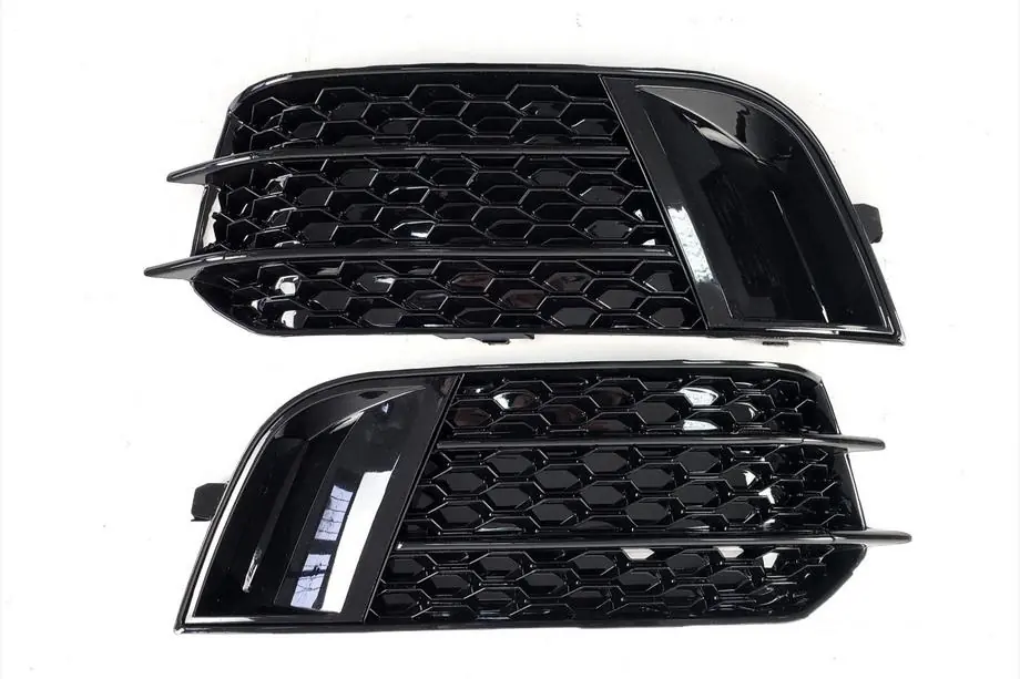 Audi A1 2010-2018 Nebelscheinwerfergitter RS-Style (2010-2014, 2 Stk, Schwarz) Foto 1
