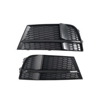 Nebelscheinwerfergitter S-Style V-1 (2016-2020, 2 Stk, Schwarz) Audi A3 2012-2020 Foto 1