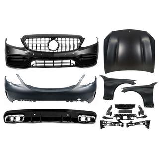 Bodykit mit Motorhaube und Kotflügeln (C63 AMG) Mercedes C-сlass W205 2014-2021 Foto 1