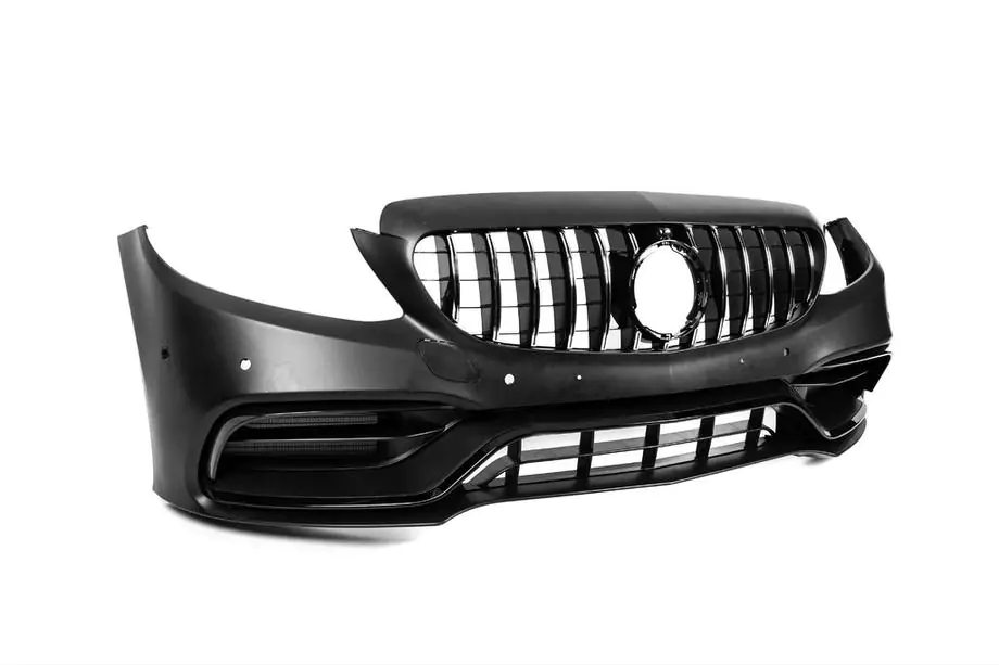 Mercedes C-class W205 2014-2021 Bodykit mit Motorhaube und Kotflügeln (C63 AMG) Foto 13