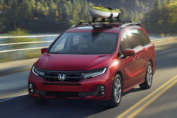 Testbericht zum Minivan Honda Odyssey der fünften Generation 2024