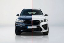 BMW X5 F15 2013-2018 Facelift-Umrüstkit auf X5M F95 2024 (mit Austausch der Heckklappe) Foto 1