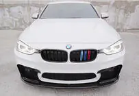 BMW 4 Series F32/F33/F36 2012-2020 Frontspoiler DPT Lip V-1 (Für M4, Schwarz Glanz) Foto 1