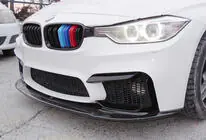 BMW 4 Series F32/F33/F36 2012-2020 Frontspoiler DPT Lip V-1 (Für M4, Schwarz Glanz) Foto 5