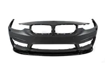BMW 4 Series F32/F33/F36 2012-2020 Frontspoiler DPT Lip V-1 (Für M4, Schwarz Glanz) Foto 12