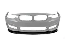 BMW 4 Series F32/F33/F36 2012-2020 Frontspoiler DPT Lip V-1 (Für M4, Schwarz Glanz) Foto 2