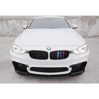 Frontspoiler DPT Lip V-1 (Für M4, Schwarz Glanz) Foto 1