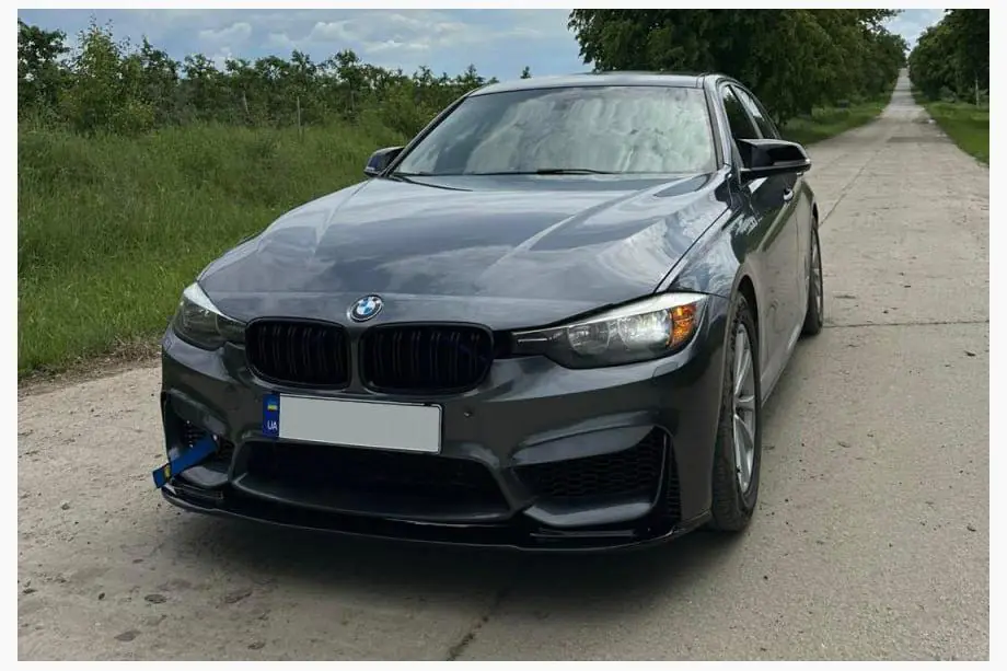 BMW 4 Series F32/F33/F36 2012-2020 Frontspoiler DPT Lip V-2 (Für M4, Schwarz Glanz) Foto 6
