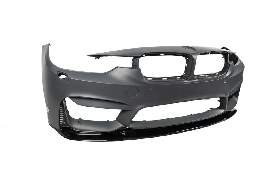 BMW 4 Series F32/F33/F36 2012-2020 Frontspoiler DPT Lip V-2 (Für M4, Schwarz Glanz) Foto 13