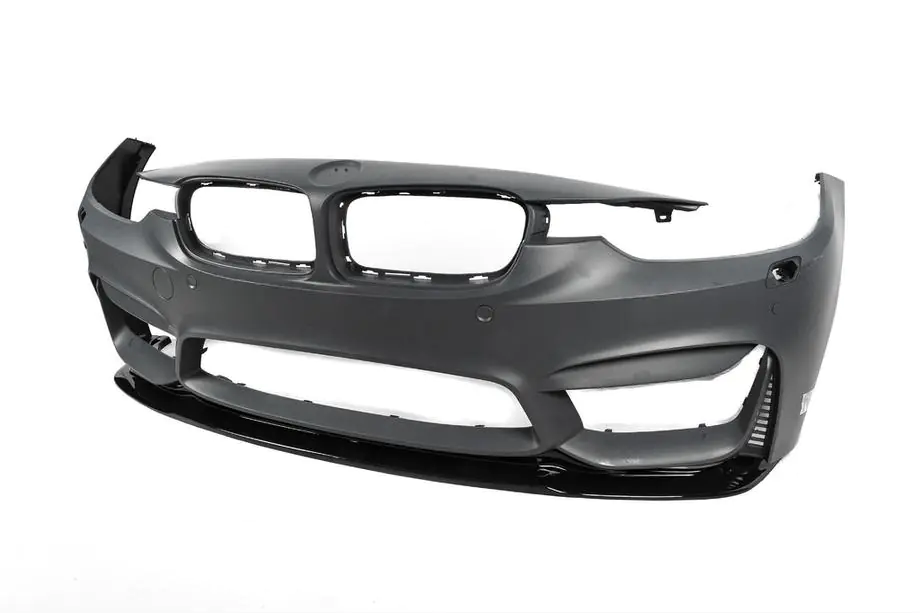 BMW 4 Series F32/F33/F36 2012-2020 Frontspoiler DPT Lip V-2 (Für M4, Schwarz Glanz) Foto 14