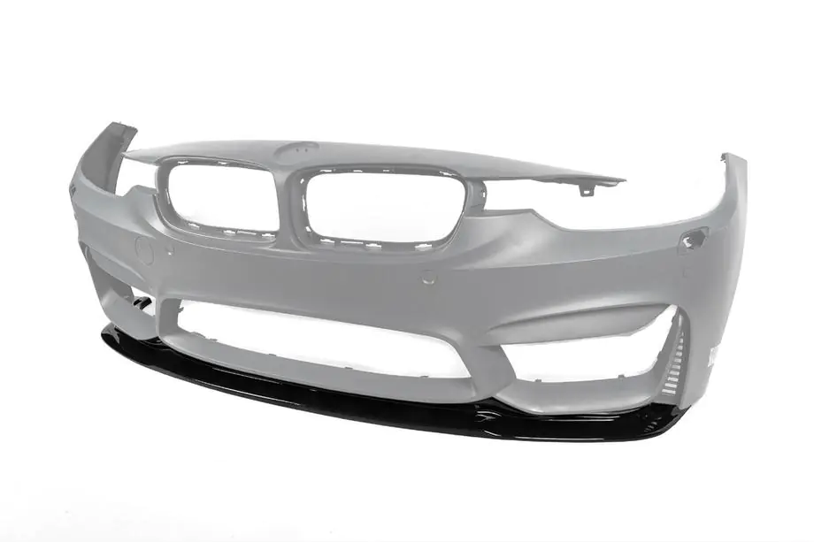 BMW 4 Series F32/F33/F36 2012-2020 Frontspoiler DPT Lip V-2 (Für M4, Schwarz Glanz) Foto 10