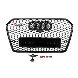 Vorderer schwarzer RS-Style Kühlergrill (2014-2018) Foto 1
