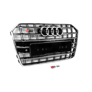 Frontgrill Schwarz mit Chromrahmen S-Style (2014-2017) Foto 3