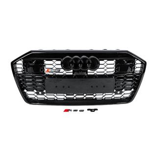 Frontgrill RS-Style (mit ACC, schwarz) Audi A6 C8 2018–2025 Foto 1