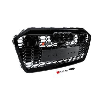 Frontgrill RS-Style (mit ACC, schwarz) Audi A6 C8 2018–2025 Foto 3