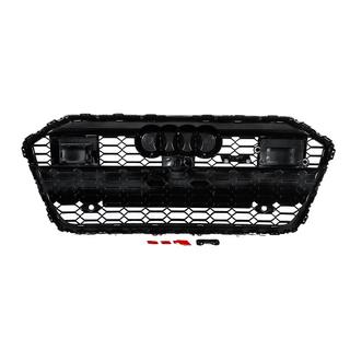 Frontgrill RS-Style (mit ACC, schwarz) Audi A6 C8 2018–2025 Foto 4