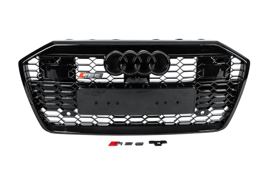Audi A6 C8 2018–2025 Frontgrill RS-Style (mit ACC, schwarz) Image