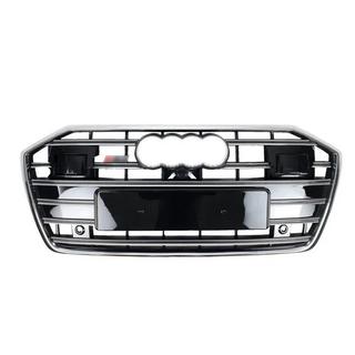 Frontgrill S-Style (mit ACC, schwarz mit Chrom) Audi A6 C8 2018–2025 Foto 1